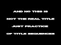 KILLER INSTINCT 3 Title sequence practice attempt