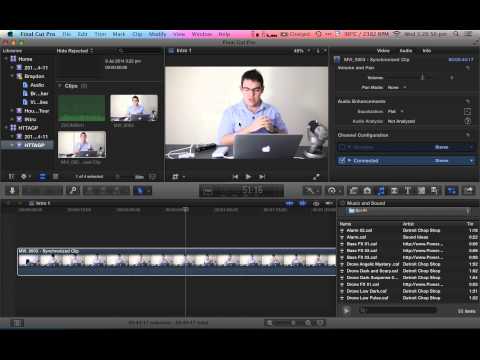 how to sync fcp