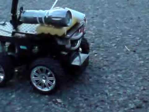 how to control a rc car through laptop
