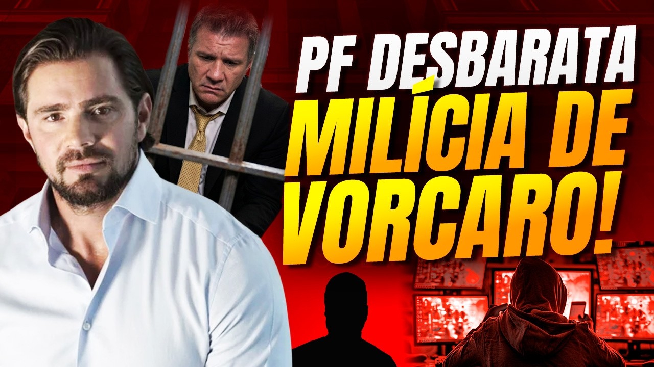 Pai de Vorcaro é preso e a PF desbarata as 2 milícias de Vorcaro!