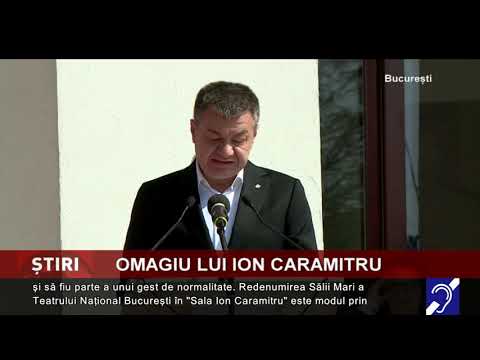 Omagiu lui Ion Caramitru