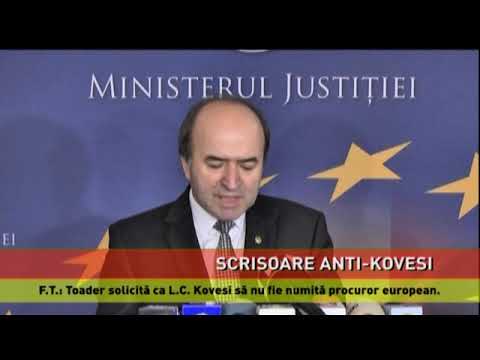 Scrisoare anti-Kovesi, publicată de Financial Times