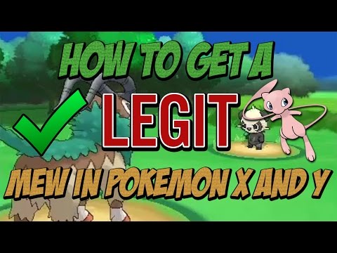 how to get mew on pokemon x