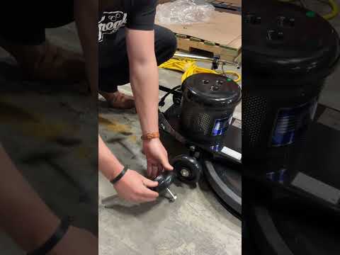 Youtube External Video Trusted Clean Burnisher Unboxing and Assembly