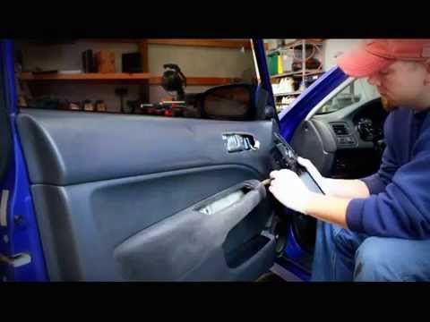 Honda Civic Door Panel Removal…How to repair the power window in your door!