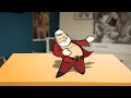 Papai Noel Dançando - Cartão de Natal Papai Noel Dançando - Cartão de Natal