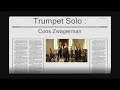 dixieland crackerjacks signature tune, duke ellington's : shout 'em, aunt tillie.
http://www.dixielandcrackerjacks.com
coos zwagerman - trumpet
koos greven - banjo
lielian tan - drums
slidin' selena - trombone
bert van erk - bass
bert brandsma - alto saxophone
recorded during a live performance in oudeschans (the church)
may 20, 2007