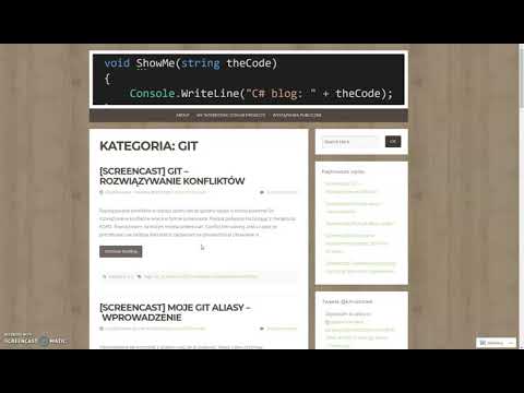 [Podcast] Git standardy w nowym projekcie Darka