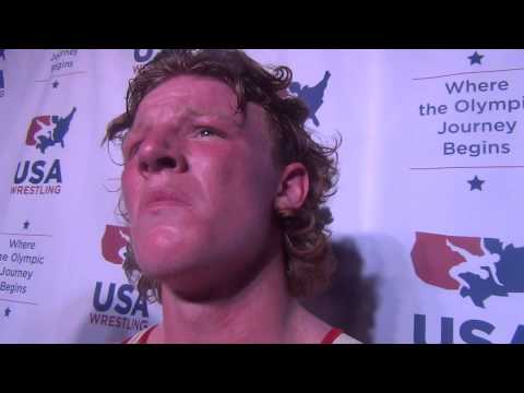 182 - Keegan Moore of Minnesota, 2014 Cadet Nationals Greco-Roman 182 pound champion.