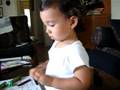 Jacob - 19 mo - coloring