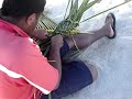 Fijian Basket weaving