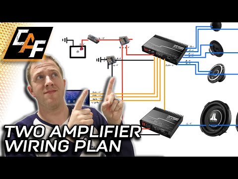 video-linktoworks-How to plan FULL ELECTRICAL for TWO AMPLIFIER CAR...