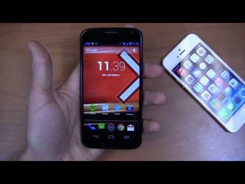 Moto X vs Apple iPhone 5 Dogfight Part 1