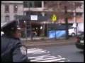 Sanitation Officer Double Parks At Hydrant