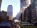 WTC 2 collapse from the south, street level