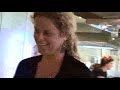 Kim Clijsters in the kitchen in Marbella