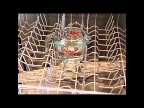 how to clean a dishwasher with vinegar