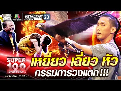 เหยี่ยวเฉี่ยวหัว กรรมการวงแตก!!! เค ฝึกเหยี่ยว | SUPER 100