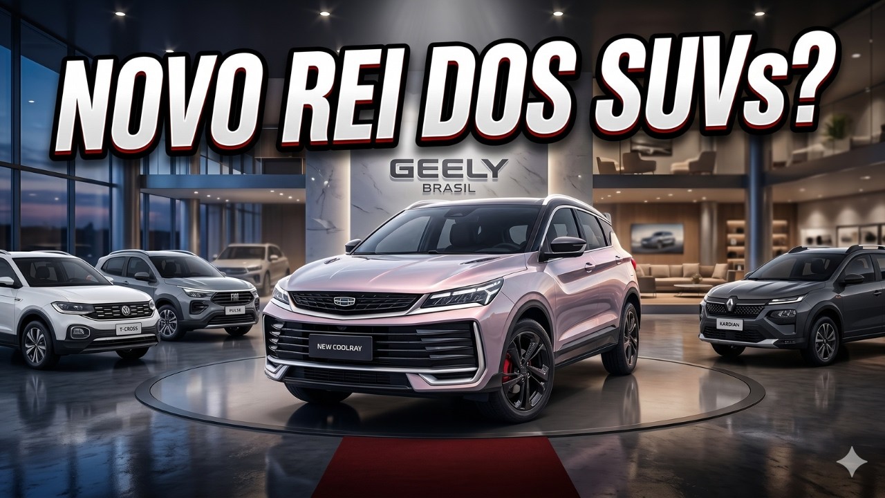 Geely Coolray no Brasil: SUV Turbo Pode Chegar Para Enfrentar T-Cross, Pulse e Kardian!