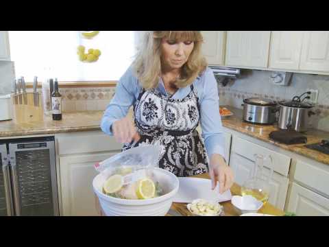 how to marinade chicken in lemon