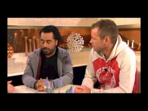 Özz Nujen och Mårten Anderssons succéintervju i Nyhetsmorgon