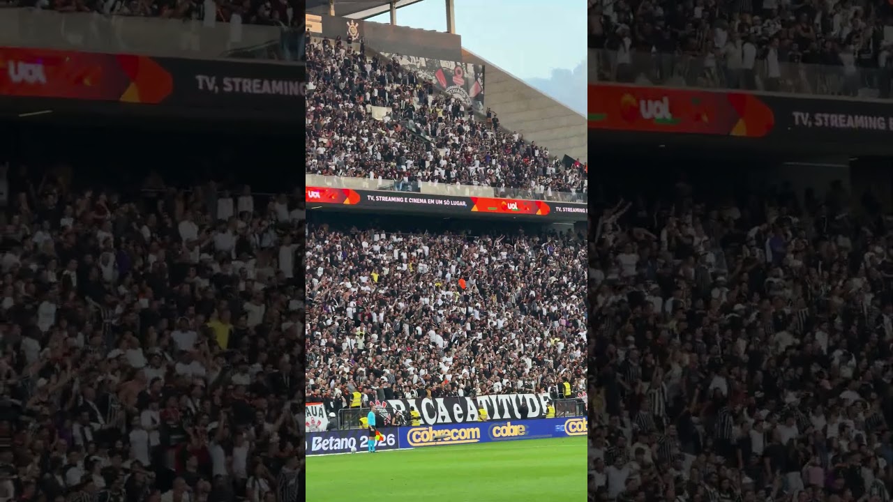 🎶 Corinthians veio pra vencerrr... 🎶👏🏽🖤 #VaiCorinthians #shorts