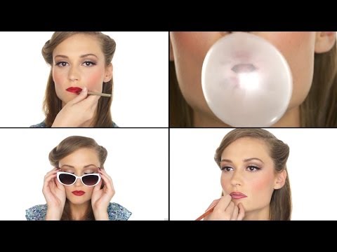 0 Be a Pin Up why dont you do right tutoriel maquillage tutoriel coiffure pin up makeup hair clip maquillage 