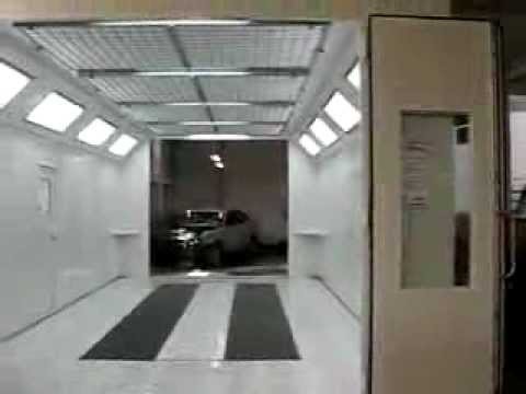 pintura al horno - Cabina horno de pintura automotriz, fabricada por RMA Ingenieros Modelo Advance www.rmaingenieros.com.
