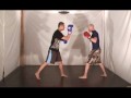 Vancouver Martial Arts Instructor teaches Boxing Drills- jab coutner combo 1232