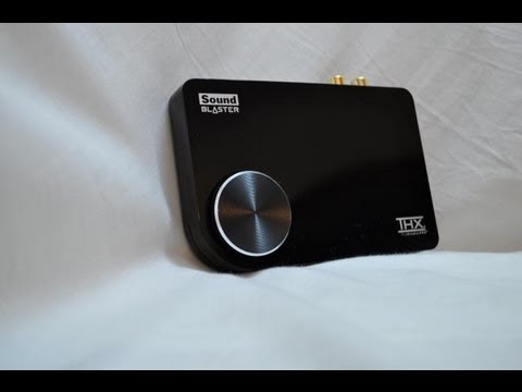 Обзор Creative Sound Blaster X-Fi Surround 5.1 Pro (пользовательский) Обзор Creative Sound Blaster X-Fi Surround 5.1 Pro (пользовательский)