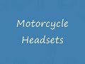 Harley Headsets