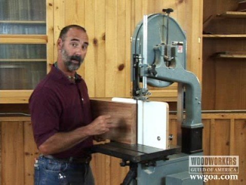 band saw - George Vondriska provides instruction on how to select the proper side of the wood to cut a veneer and blade selection to achieve a great piece of veneer. A ...