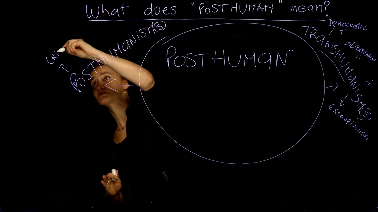 1. What does "POSTHUMAN" mean? Dr. Ferrando (NYU) - Course "The Posthuman" Lesson n. 1