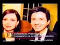 Noely e Xoror� no casamento da sobrinha Aline