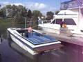 Nice sound starting up cigarette boat Nice sound starting up cigarette boat