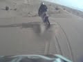 Dubai Dirt Bike Ride 22 Feb 2008 (forward view of Pieter) Dubai Dirt Bike Ride 22 Feb 2008 (forward view of Pieter)