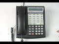 How to change time on an avaya phone