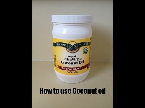 how to use coconut oil for kp
