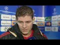 Liverpool Vs Fiorentina 1-2 - Steven Gerrard Interview - December 9 2009 - Champions League