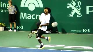 Gael Monfils danse LMFAO party rock anthem