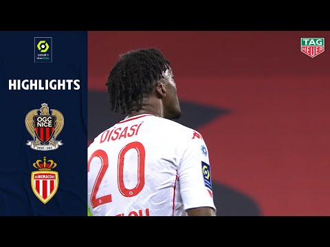 OGC NICE - AS MONACO (1 - 2) - Highlights - (OGCN - ASM) / 2020-2021