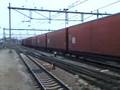 Class 66 Railion with Opel parts Boxcar train at Nijmegen,NL