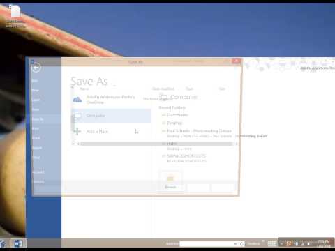 how to recover unsaved word document 2013