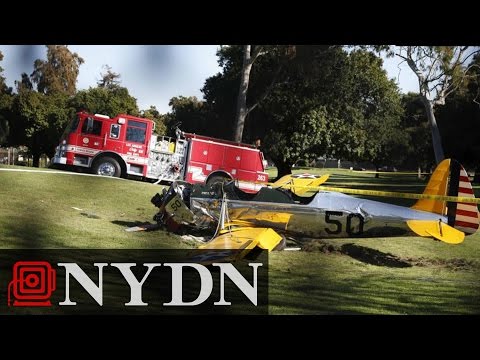 Harrison Ford’s Plane Crashes Into Los Angeles Golf Course