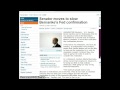 Senator Slows Bernanke Fed Confirmation