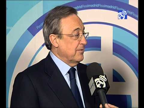 Declaraciones de Florentino Pérez tras la fiesta en el Bernabéu Declaraciones de Florentino Pérez tras la fiesta en el Bernabéu