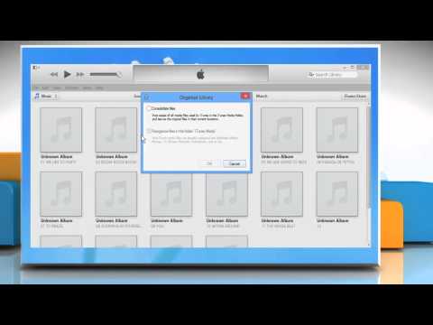 how to rebuild itunes 12 library