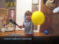 Indoor Balloon Baseball