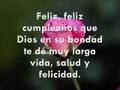 Feliz Cumplea�os