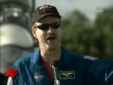 Raw Video: Space Shuttle Crew Arrives Raw Video: Space Shuttle Crew Arrives